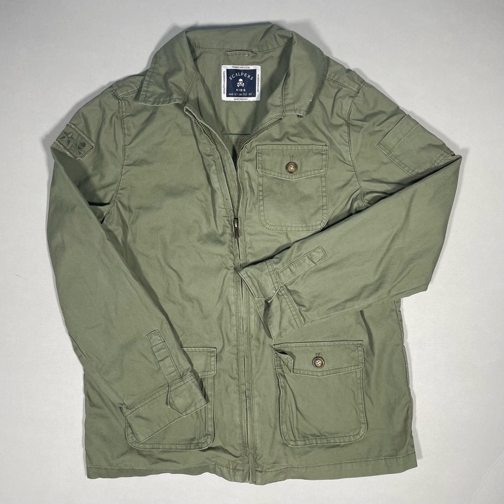 Scalpers boys size 12 lightweight jacket